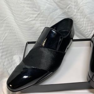 Dapperman Black Patient leather / hair dress shoe